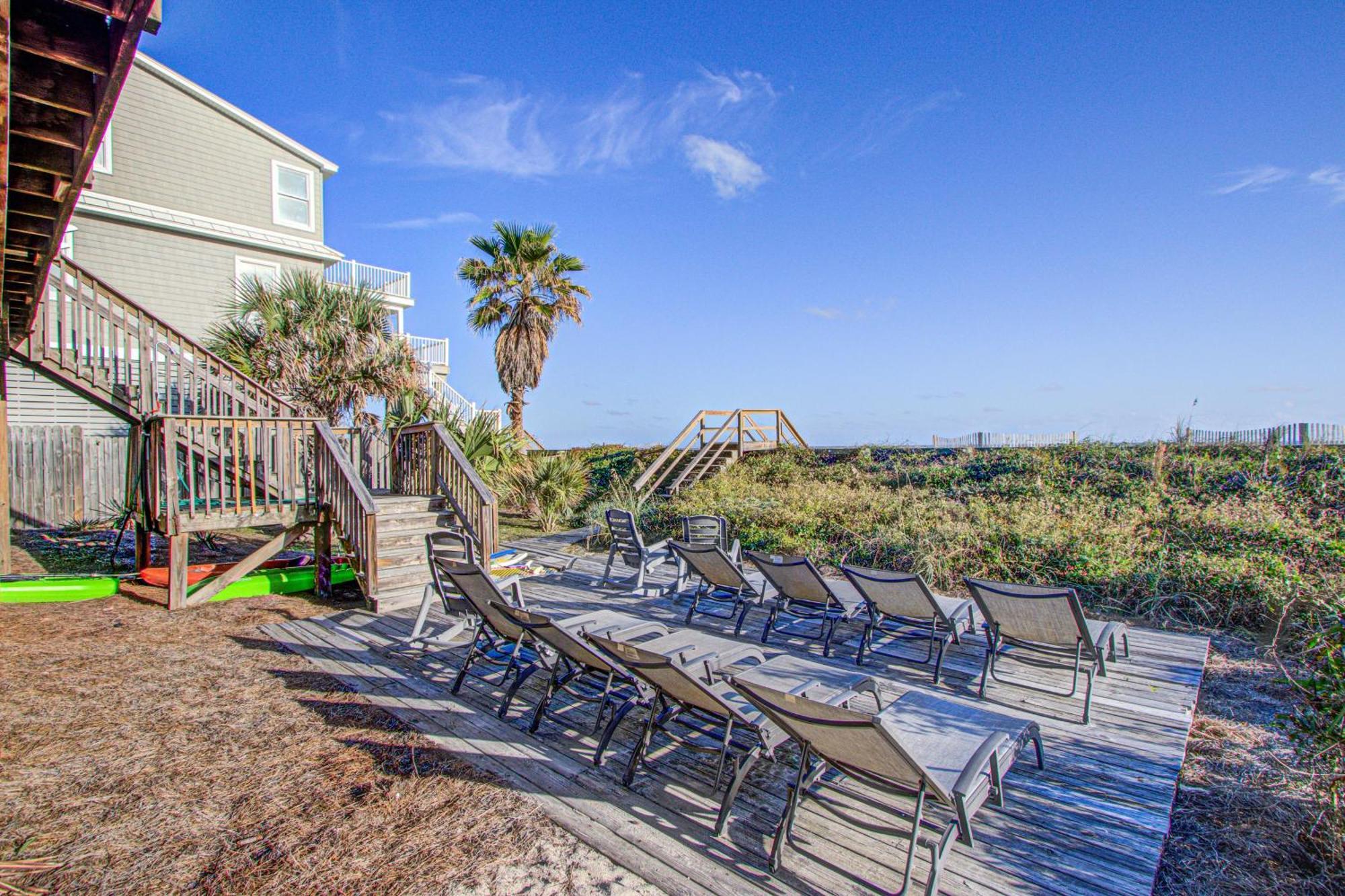 Villa Just Beachy Folly Beach Exterior foto