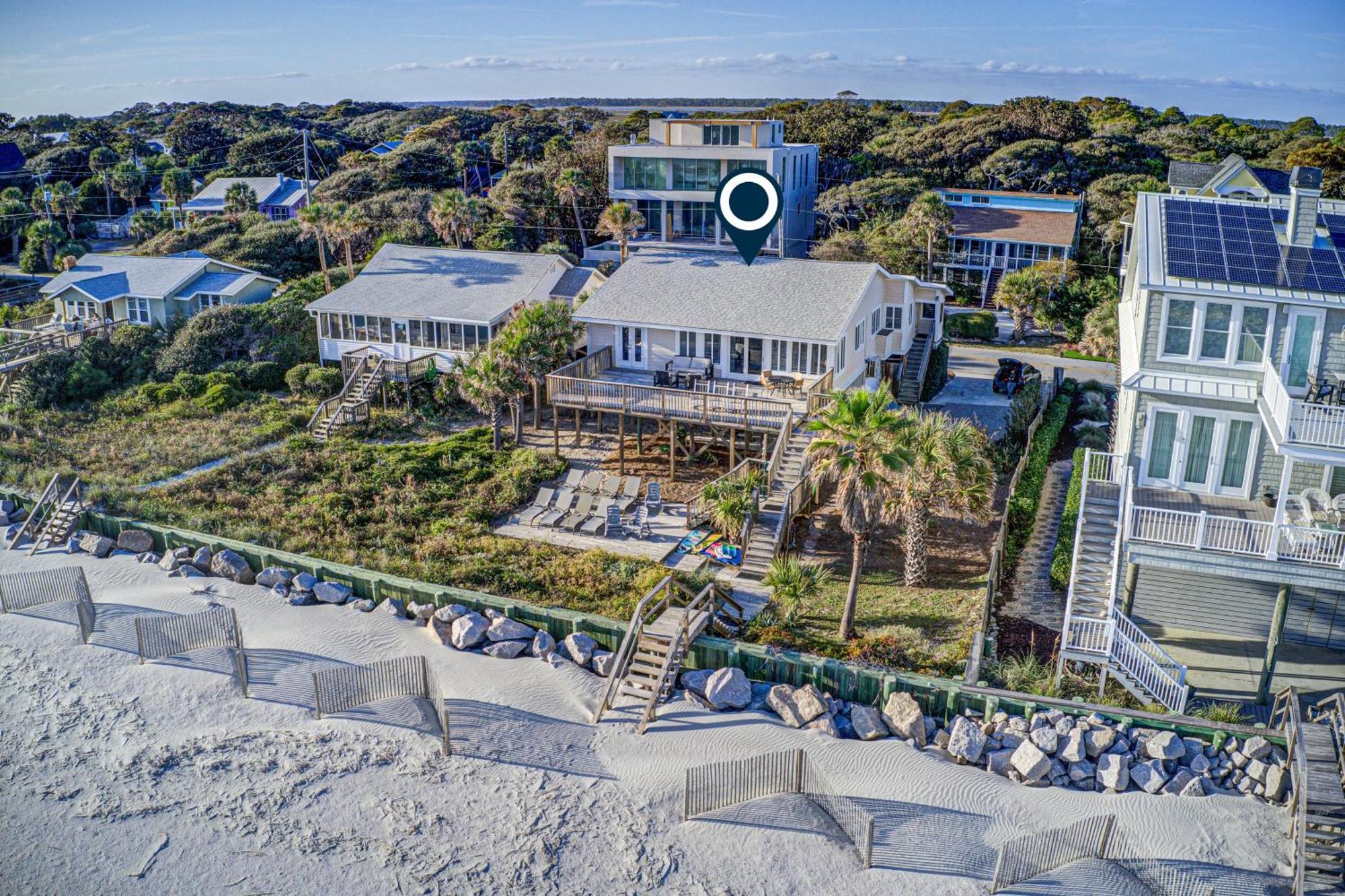 Villa Just Beachy Folly Beach Exterior foto