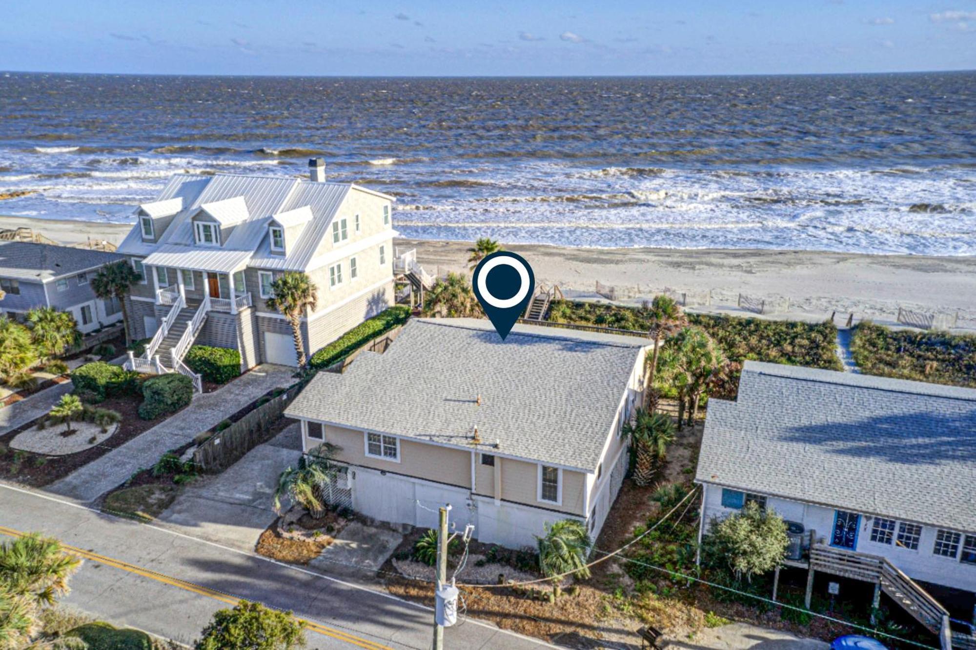 Villa Just Beachy Folly Beach Exterior foto