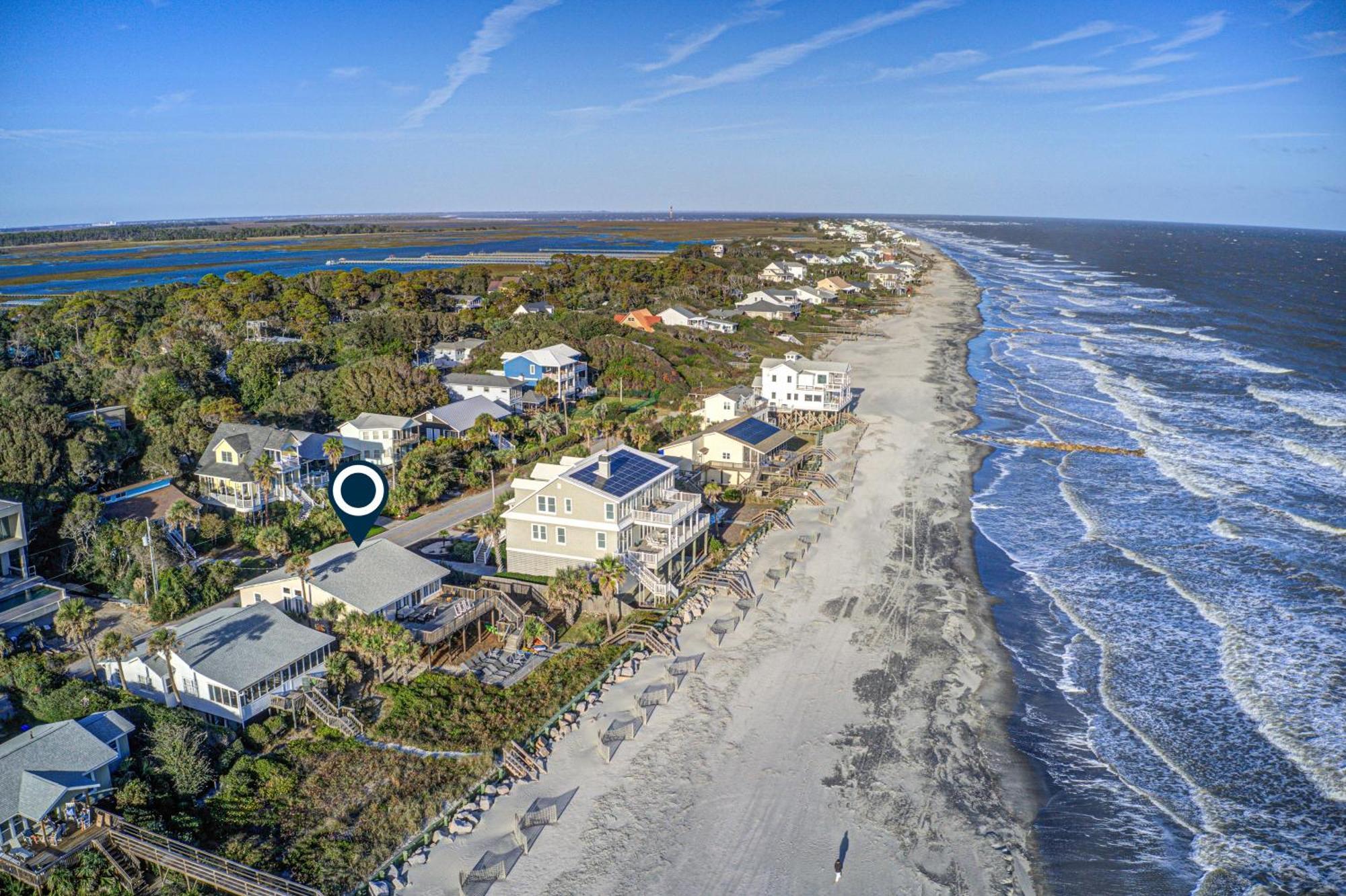 Villa Just Beachy Folly Beach Exterior foto